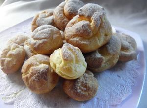 Una foto de Masa bomba o paté a choux con manteca  o aceite