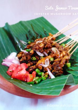 Foto resep Sate Jamur Tiram (Oyster Mushroom Satay)
