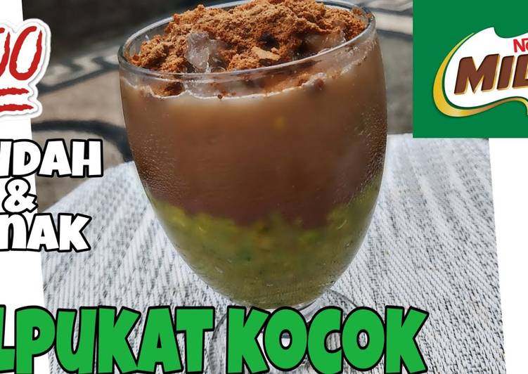 Alpukat milo kocok