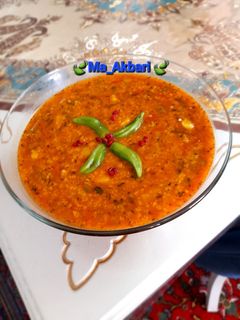 عکسی از دستور 🍀شله گوجه فرنگی