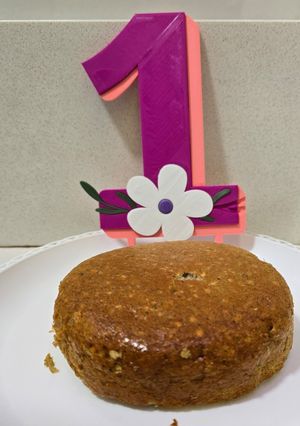 Una foto de Torta para bebe en licuadora