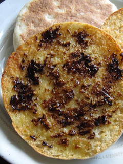 A picture of Frying Pan Plain Flour Bread.