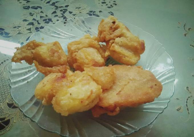 Pisang goreng crispy so simple tanpa terigu