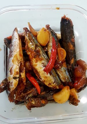 Hình của món Cá nục kho nước dừa.