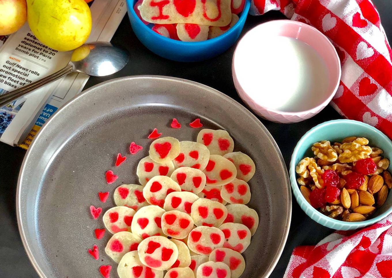 Pancakes with lots of love