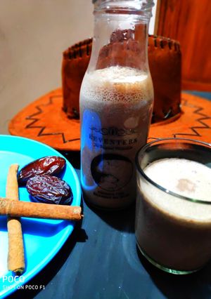 A picture of Chocolate ginger milk.