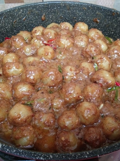 Foto resep Cilok bumbu kacang medok