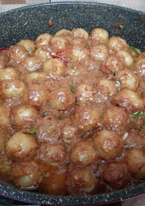 Foto resep Cilok bumbu kacang medok