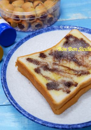 Hình của món Sandwich Bơ Sữa Chocolate.