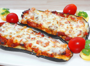 Magyaros sült padlizsán recept fotója