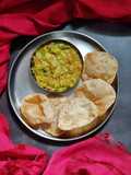 Veg Sagu and poori