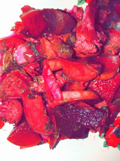 صورة لوصفة طرشي احمر
