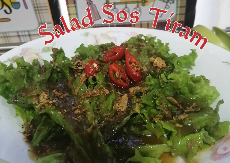 Cara Gampang Menyiapkan Salad Sos Tiram, Enak Banget