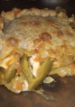 Una foto de Tarta de verduras - APTO VEGANO