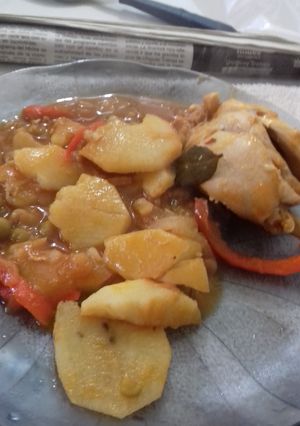 Una foto de Cazuela de pollo
