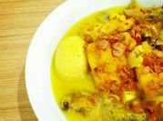 Gambar ketupat kuah santan