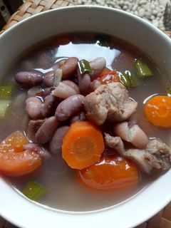 Foto resep Sup kacang merah