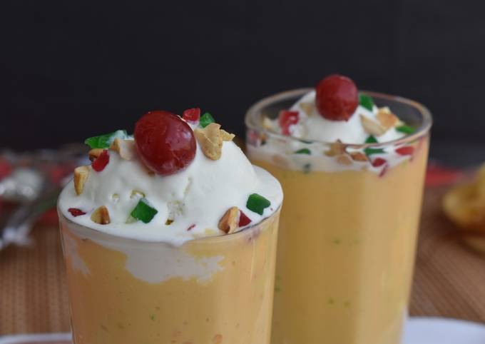 How to Prepare Homemade Mango Mastani