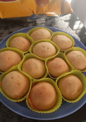 Una foto de Muffins de vainilla
