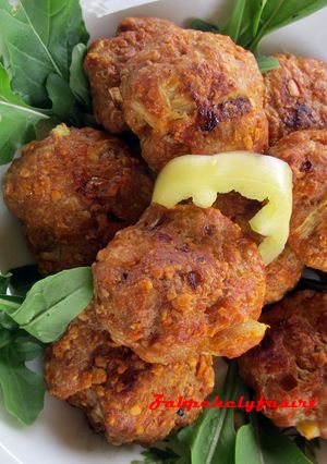 Zabpehelyfasírt recept fotója
