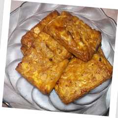 A picture of Tempe Goreng Biasa.