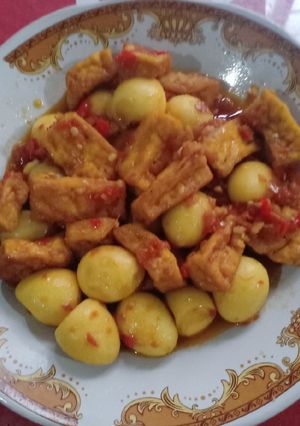 Foto resep Tahu puyuh bumbu bali