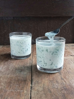 Foto resep Es Lumut Bunga Telang