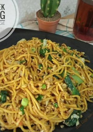 Foto resep Mie Tektek Goreng🍝