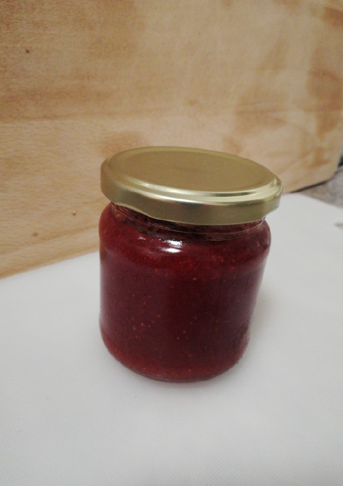 Una foto de Mermelada o salsa de fresas
