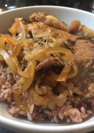 Foto resep Authentic Yoshinoya Gyudon (Beef Bowl) Simple & Yummy!