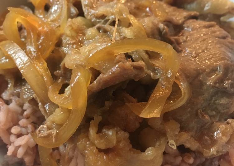 Langkah meracik Authentic Yoshinoya Gyudon (Beef Bowl) Simple &amp; Yummy!, Menggugah Selera