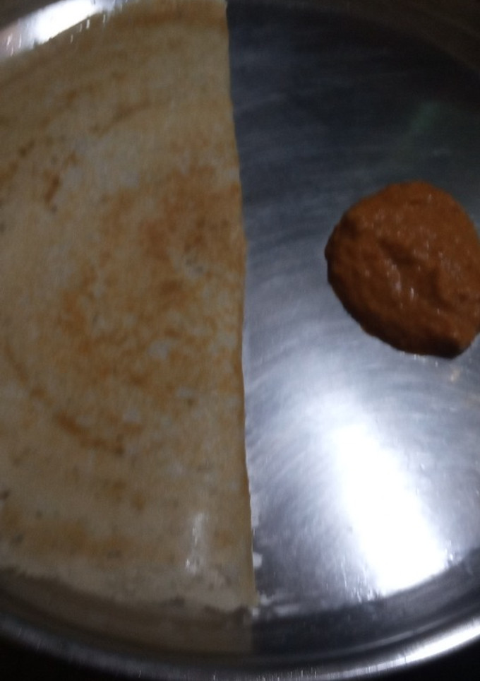 பேப்பர் ரோஸ்ட் தக்காளி சட்னி செய்முறை முக்கிய புகைப்படம்