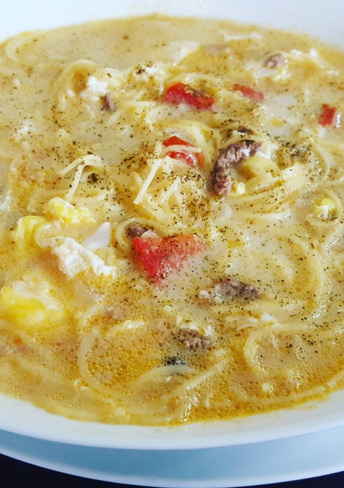 Una foto de Sopa criolla cusqueña