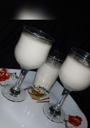 A picture of #kunucontest KUNUN FARAR SHINKAFA DA DANYAR GYADA.