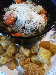 A picture of Croutons.