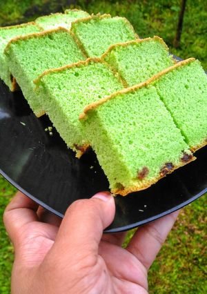 Foto resep Bolu Pandan Cinta