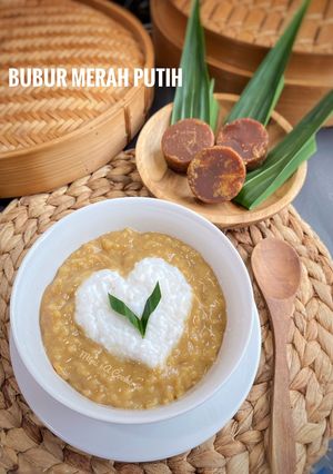 Foto resep Bubur Merah Putih (Nasi Sisa Kemarin)