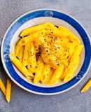 Nui Ống Sốt Bí Đỏ Cá Chẽm