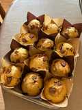 Vaníliás muffin csokidarabokkal