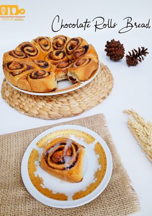 Foto resep Chocolate Rolls Bread (Roti Coklat Gulung)