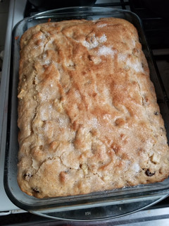 Una foto de Torta de banana y manzana!!!