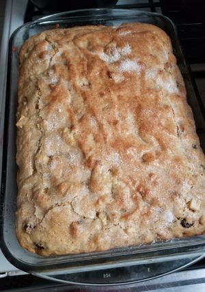 Una foto de Torta de banana y manzana!!!