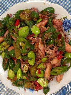 Foto resep Cumi Pete Cabe Ijo