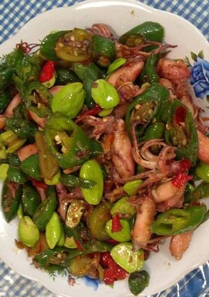 Foto resep Cumi Pete Cabe Ijo
