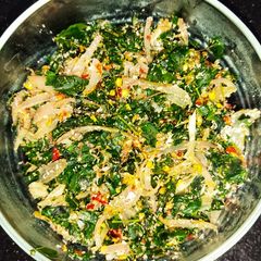 A picture of Moringa Leaves Salad 🥗.