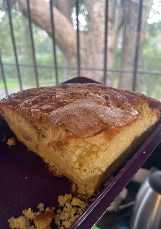 Una foto de Torta de manzana