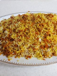 عکسی از دستور هویج پلو