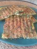 Crustless Spanakopita in a Sandwich Press