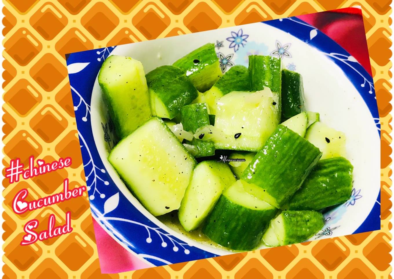 Chinese cucumber salad