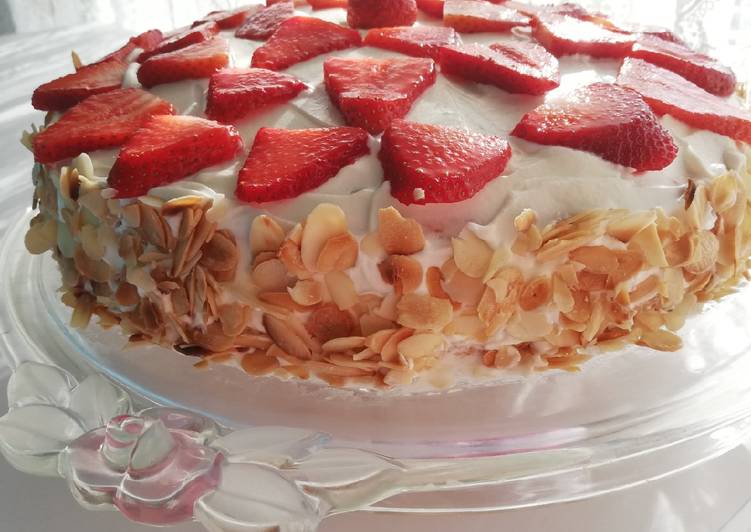 Les 11 Meilleures Recettes de Gâteau à la fraise